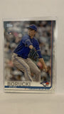 #246 Ryan Borucki Rookie Toronto Blue Jays 2019 Topps Series 1 Baseball Card