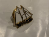 Nova Scotia Schooner Lapel Hat Pin BX