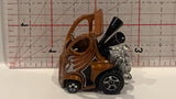 Brown Hyper Mite Hot Wheels Toy Diecast Car