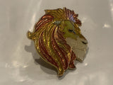 Lion Head Mane Lapel Hat Pin EK