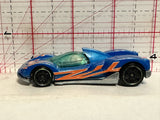 Blue Teegray L21 2009 Hot Wheels Diecast Car