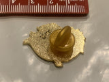 Lion Head Mane Lapel Hat Pin EK
