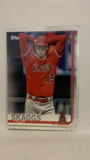 #340 Tyler Skaggs Los Angeles Angels 2019 Topps Series 1 Baseball Card