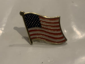 USA American Flag Lapel Hat Pin EK