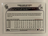 #260 Trevor Story Colorado Rockies 2022 Topps Series One Baseball Card MLB
