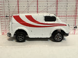 White Van Racer Unbranded Diecast Car