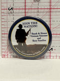 Join The Nation Vietnam War 50th Button Pinback
