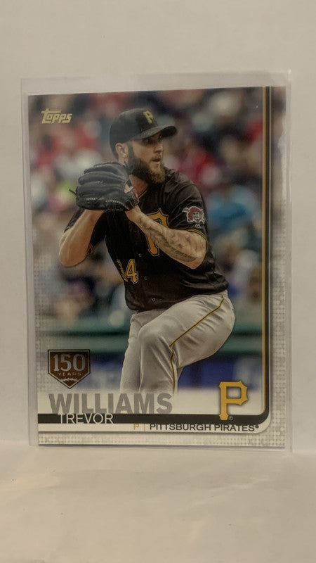 #96 Trevor William 150 Years Pittsburgh Pirates 2019 Topps Series 1 Baseball Card