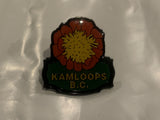 Kamloops BC Flower Lapel Hat Pin BX