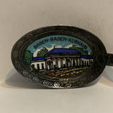 Baden Baden Kurhaus Germany Crest Emblem Collectable Souvenir Spoon AB
