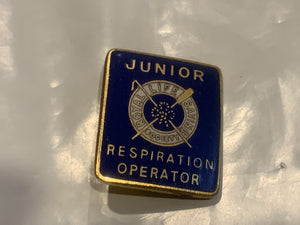 Junior Respiration Operator Royal Life Saving Society Logo Lapel Hat Pin EL