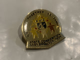 Coming Together as Family State Convention Lloydminster 1994 K of C Lapel Hat Pin EL