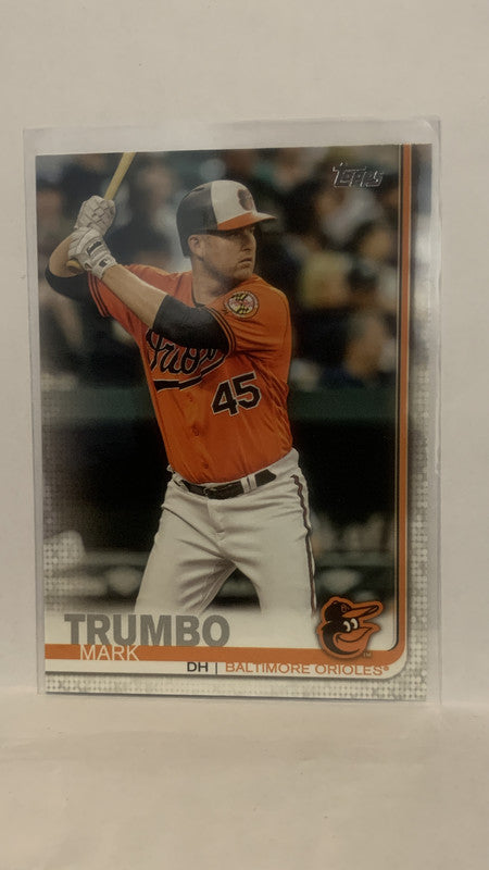 #131 Mark Trumbo Baltimore Orioles 2019 Topps Series 1 Baseball Card