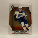 #47 Brayden Schenn St Louis Blues2018-19 OPC Coast to Coast Hockey Card KH
