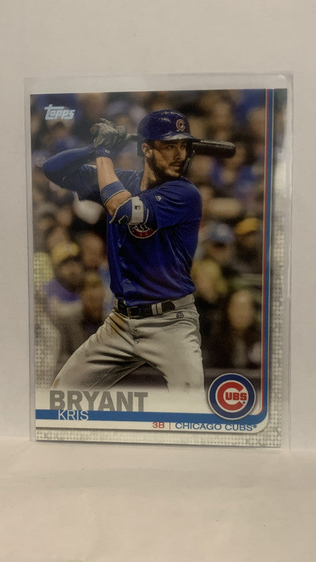 #210 Kris Bryant Chicago Cubs 2019 Topps Series 1 Baseball Card