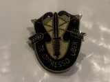 De Oppresso Liber Logo Lapel Hat Pin EL