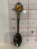 December Pointsettia Flower Souvenir Spoon