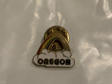 Oregon Rainbow Cloud Lapel Hat Pin BX
