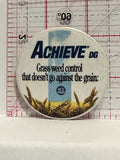 Achieve DG Grass Weed Control ICI Button Pinback