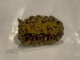 Lets Party Logo Lapel Hat Pin EL