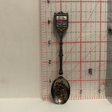 British Columbia Flag Dogwood Flower Collectable Souvenir Spoon AC