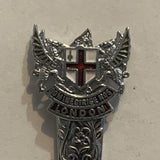 London England Coat of Arms Motto Collectable Souvenir Spoon AC