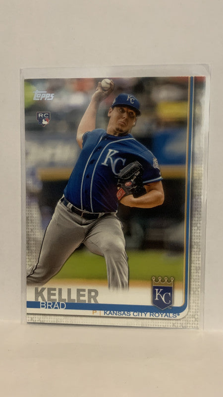 #270 Brad Keller Rookie Kansas City Royals 2019 Topps Series 1 Baseball Card