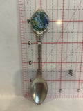 Nevada Bird Flowers Souvenir Spoon