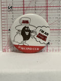 I'm an eager beaner The Second Cup Logo Button Pinback