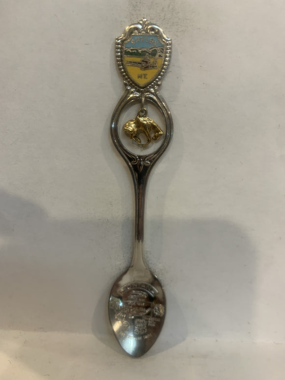 Shelby Montana Bucking Horse Souvenir Spoon