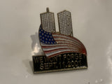 We Won't Forget  Sept 11 2001 New York Lapel Hat Pin EL