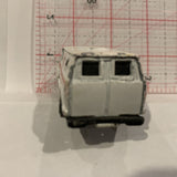 White Fire Dept Van Unbranded Diecast Car EL