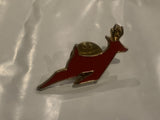 Red Deer Logo Alberta Lapel Hat Pin BX