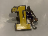 #1 Basketball Player Lapel Hat Pin EL