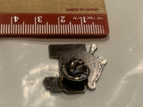 #1 Basketball Player Lapel Hat Pin EL