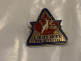Labatt Brier Red Deer 1994 Logo Lapel Hat Pin BY