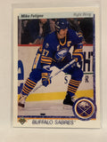 #378 Mike Foligno Buffalo Sabres 1990-91 Upper Deck Hockey Card  NHL