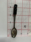 Mexico Black Idol Statue Souvenir Spoon