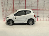 White Puegeot BDX13 CARS  Disney Pixar Diecast Car