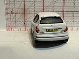 White Puegeot BDX13 CARS  Disney Pixar Diecast Car