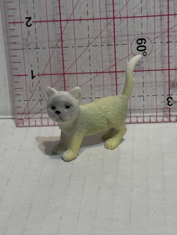 White Kitty Cat  Toy Animal