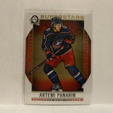 #104 Artemi Panarin Superstars Columbus Blue Jackets2018-19 OPC Coast to Coast Hockey Card KI
