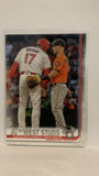 #266 AL West Studs Division's Finest Talk Shop  2019 Topps Series 1 Baseball Card
