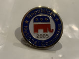 Republican 2005 National Committee Logo Lapel Hat Pin EL
