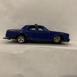 Blue Highway Patrol PD  Unbranded Diecast Car EL