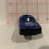 Blue Highway Patrol PD  Unbranded Diecast Car EL