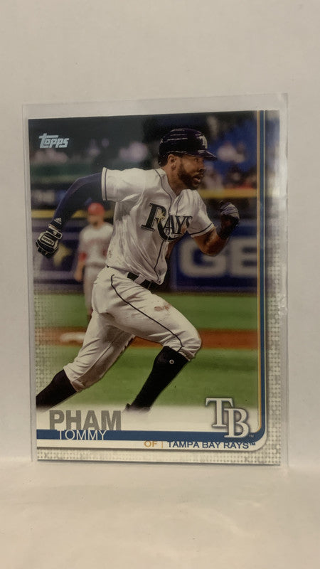 #175 Tommy Pham Tampa Bay Rays 2019 Topps Series 1 Baseball Card