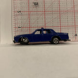 Blue Highway Patrol PD  Unbranded Diecast Car EL
