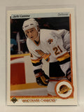 #297 Jyrki Lumme Vancouver Canucks 1990-91 Upper Deck Hockey Card  NHL