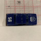 Blue Highway Patrol PD  Unbranded Diecast Car EL